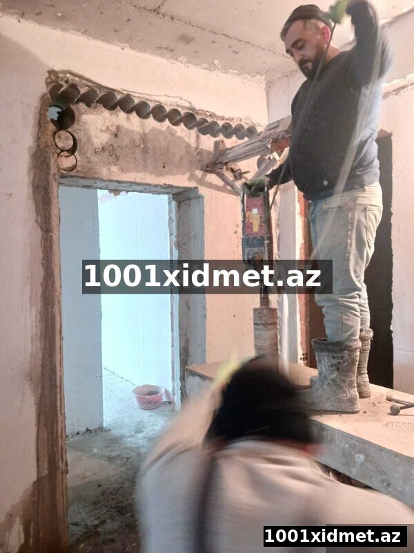 Beton kəsən beton deşən