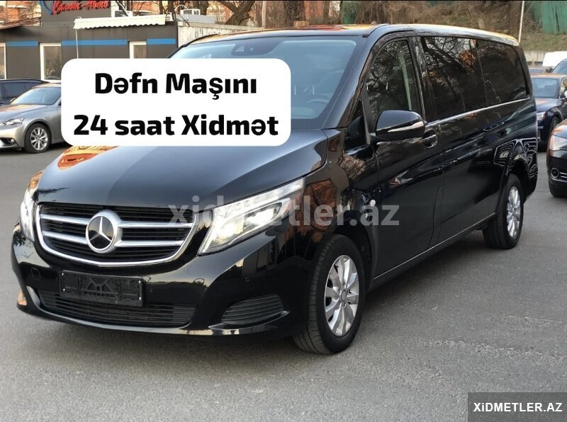 Cənazə maşıni 24 saat xidmət katavalka mafə