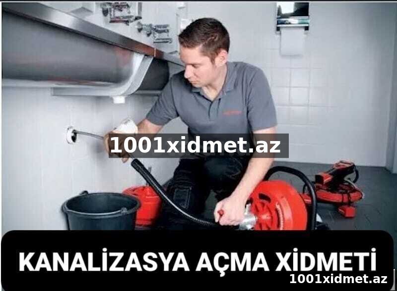 Kanalizasiya acma xidməti 7/24 saat