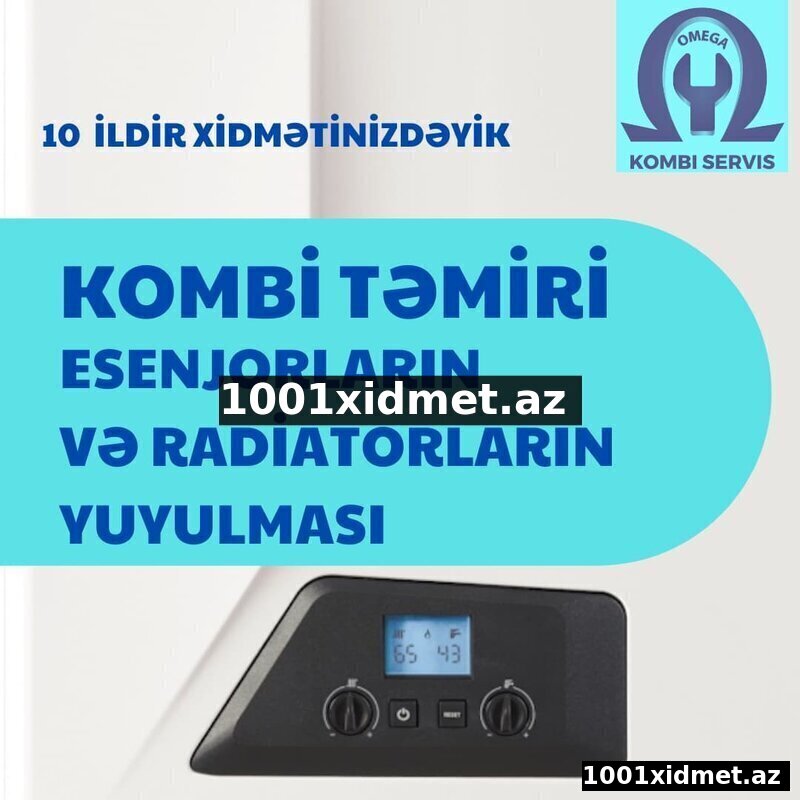 Kombi Təmiri , Yuyulması, Quraşdırılması