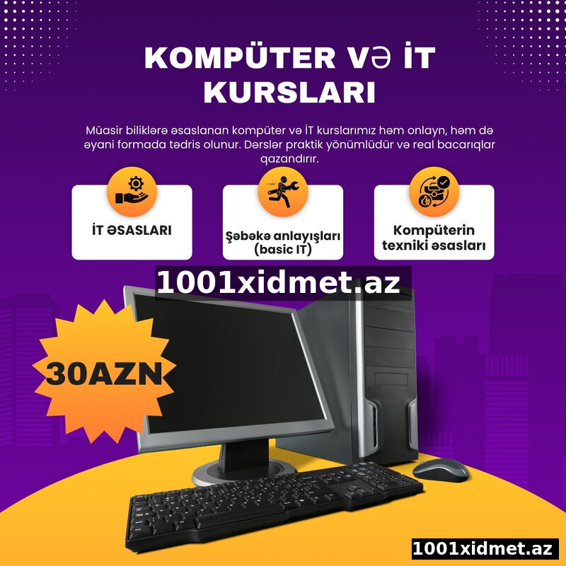 0-dan kompüter dərsləri