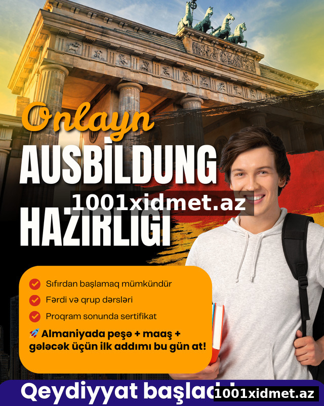 Onlayn Alman dili dərsləri