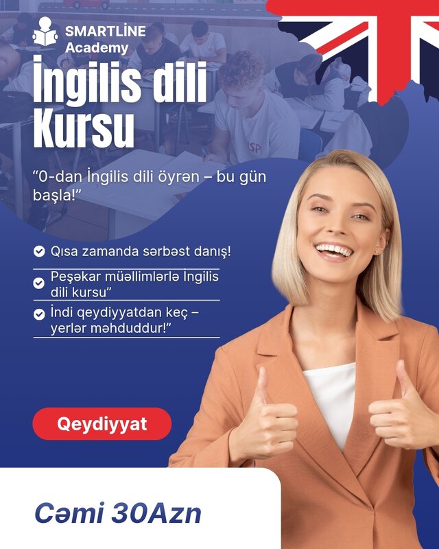 İngilis dili kursu 0-dan