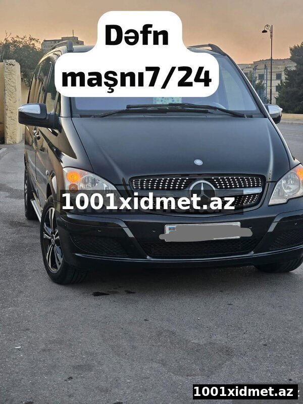 Dəfn masini xidməti meyit maşını cənazə xidmeti