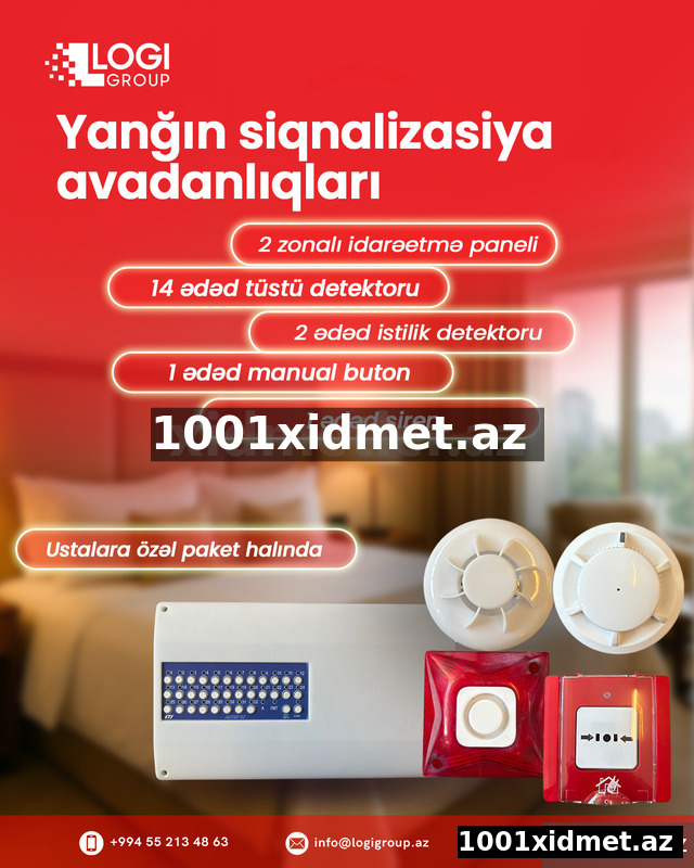 Yanğın siqnalizasiya avadanlıqlar