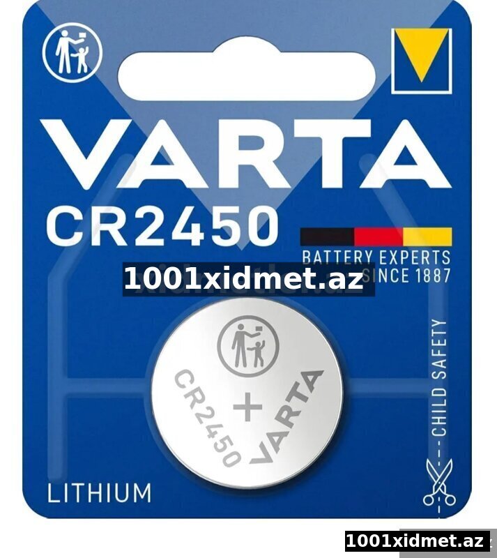 Varta 2450 Çatdırılma 24/7